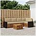 Set divano sezionale con cuscino 6 pcs Naturale e Beige - Foto miniatura 2
