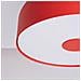 Plafoniera Omiq Rosso Sl. 2285 - Moderno Plafoniere Rosso 15x30x30 Cm - Foto miniatura 6