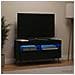 Mobile TV LED Nero Legno ingegnerizzato - Foto miniatura 2
