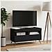 Mobile TV LED Nero Legno ingegnerizzato - Foto miniatura 4
