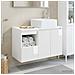 Set di mobili per il bagno 2 pz Bianco Lucido - Foto miniatura 4