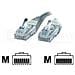 UTP Patch Cord Cat. 5e, grey 0.5 m Grigio cavo di rete - Foto miniatura 1