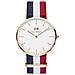 Orologio Unisex classic cambridge 0103dw al quarzo cinturino in tessuto - Foto miniatura 1