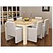 Sedie-poltrone Braccioli Soggiorno E Cucina 6 Pz, In Pelle - Foto miniatura 2