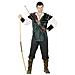 costume robin hood pantalone, camicia, verde - Foto miniatura 1