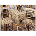 Copritavolo Salotto Cucina Jacquard Modello Chanell Made In Italy Ovale 180x240 Chanell - Foto miniatura 1