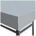 Copertura Superiore Per Gazebo 310 G / m² 4x3m Grigia - Foto miniatura 5