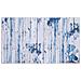 Tappeto A Pelo Corto Blu-beige 80 X 150 Cm Burdur - Foto miniatura 4