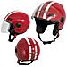 Casco Jet Scooter Moto Quad Omologato Ece 22 05 Visiera Rosso Xl - Foto miniatura 1