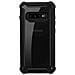 Custodia Compatibile Con Samsung Galaxy S10 Plus In Nero Alno - Coperchio Protettivo 2 In 1 Con Bordo In Silicone Tpu E Retro In Vetro Acrilico - Foto miniatura 3