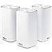 Zen WiFi CD6, Confezione da 3 Pezzi, Sistema Wi-Fi Mesh AC1500 Dual-band Copertura fino a 360 m², Internet security e Parental Control Inclusi a Vita, 4X Porte Gigabit, 3 SSIDs - Foto miniatura 1