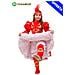 Costume Carnevale Can Can M (6/7 Anni) Vestito Bambina Pegasus - Foto miniatura 1