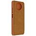 Custodia Xiaomi Redmi Note 9t 5g Portacarte Vera Pelle Qin Marrone - Foto miniatura 4