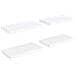 Scaffali A Parete 4 Pz Bianchi 50x23x3,8 Cm In Mdf - Foto miniatura 2
