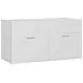 Set Mobili da Bagno 2 pz Bianco in Legno Multistrato - Foto miniatura 10
