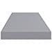 Scaffali A Parete 4 Pz Grigi 80x23,5x3,8 Cm In Mdf - Foto miniatura 5