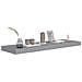 Scaffali A Parete 4 Pz Grigi 80x23,5x3,8 Cm In Mdf - Foto miniatura 6