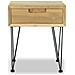 Comodini 2 pz 40x30x50 cm in Legno Massello di Teak - Foto miniatura 3