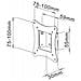 Supporto a Muro ICA-LCD 900 con 1 Snodo Inclinabile per TV 13-30" Colore Nero - Foto miniatura 6