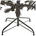 Albero di Natale Sottile Nero 240 cm - Foto miniatura 4