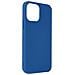 Cover Per Iphone 13 Pro Max In Silicone Semi-rigido Soft-touch Azzurra - Foto miniatura 3