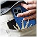Cover Per Iphone 13 Pro Max In Silicone Semi-rigido Soft-touch Azzurra - Foto miniatura 5