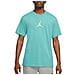 T-shirt Da Uomo Jumpman Logo Verde Taglia M Cod Cw5190-392 - Foto miniatura 1