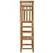 Panca da Giardino con Pergolato 115 cm Legno Massello di Teak - Foto miniatura 3
