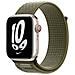 Cinturino 45mm Sequoia /Pure Platinum Nike Sport Loop - Foto miniatura 2