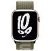 Cinturino 45mm Sequoia /Pure Platinum Nike Sport Loop - Foto miniatura 3