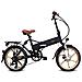 Rocket - Nero Satinato - 250w / 12ah - Bicicletta Elettrica Pieghevole 20 Pollici - Doppia Sospensione E-bike Pieghevole Compatta - Foto miniatura 1