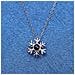 Collana Fiocco Di Neve Con ""ti Amo"" In 100 Lingue Argento - Foto miniatura 7