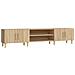 Mobile Per Tv Rovere Sonoma 180x31,5x40 Cm In Legno Multistrato - Foto miniatura 2