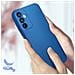Cover Per Samsung A14 5g E 4g Semirigida Finitura Soft-touch, Fast Cover Azzurra - Foto miniatura 2
