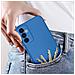 Cover Per Samsung A14 5g E 4g Semirigida Finitura Soft-touch, Fast Cover Azzurra - Foto miniatura 4