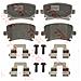 Pattini Freno Audi Audi A3 - A4 3.0 Tdi Gdb1622 - Foto miniatura 1