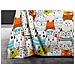 Telo Arredo Granfoulard Copritutto Salvadivano 100% Cotone Disegno Cats Singolo Cats - Foto miniatura 4