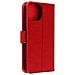 Custodia Per Iphone 15 Plus Copertina Portacarte Funzione Supporto Rossa - Foto miniatura 1
