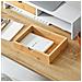 Supporto Per Monitor Pc Scrivania Organizer Scrivania Rialzo Monitor Con 2 Cassetti Bbf02-wn - Foto miniatura 4