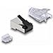 66906 Cavo Di Collegamento Rj-45 Nero, Metallico, Trasparente - Foto miniatura 3