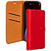 Custodia Per Iphone 14 Pro Max Folio Wallet Con Linguetta Magnetica, Rosso - Foto miniatura 1