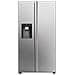 Frigorifero Americano Side By Side HSW59F18EIMM Classe E Capacità 601 Litri Colore Acciaio Inox - Foto miniatura 1
