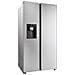 Frigorifero Americano Side By Side HSW59F18EIMM Classe E Capacità 601 Litri Colore Acciaio Inox - Foto miniatura 3