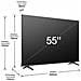 TV LED 4K Ultra HD 55’’ 55E63KT SMART TV - Foto miniatura 3
