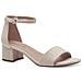 Nude Casual Part-open Sandals Sandali Tessile Scarpe Donna Beige Eu 37, 1-28201-42 251 - Foto miniatura 1