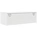 Mobili TV a Parete 2pz Bianchi 80x31x25,5 cm Legno Multistrato - Foto miniatura 3