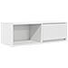 Mobili TV a Parete 2pz Bianchi 80x31x25,5 cm Legno Multistrato - Foto miniatura 7