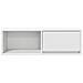 Mobili TV a Parete 2pz Bianchi 80x31x25,5 cm Legno Multistrato - Foto miniatura 8