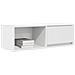 Mobili TV a Parete 2pz Bianchi 80x31x25,5 cm Legno Multistrato - Foto miniatura 9