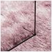 Tappeto Shaggy a Pelo Lungo NAVARRA Rosa Antico 200x200cm - Foto miniatura 2